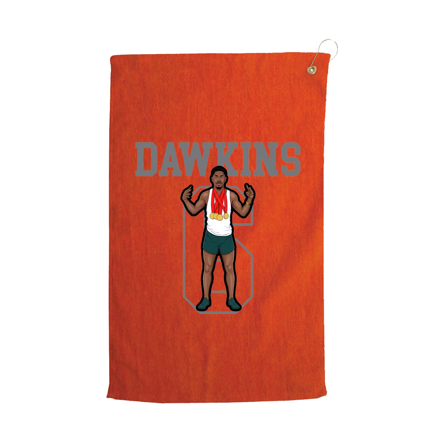 Golf Towel — Shirsey in Orange