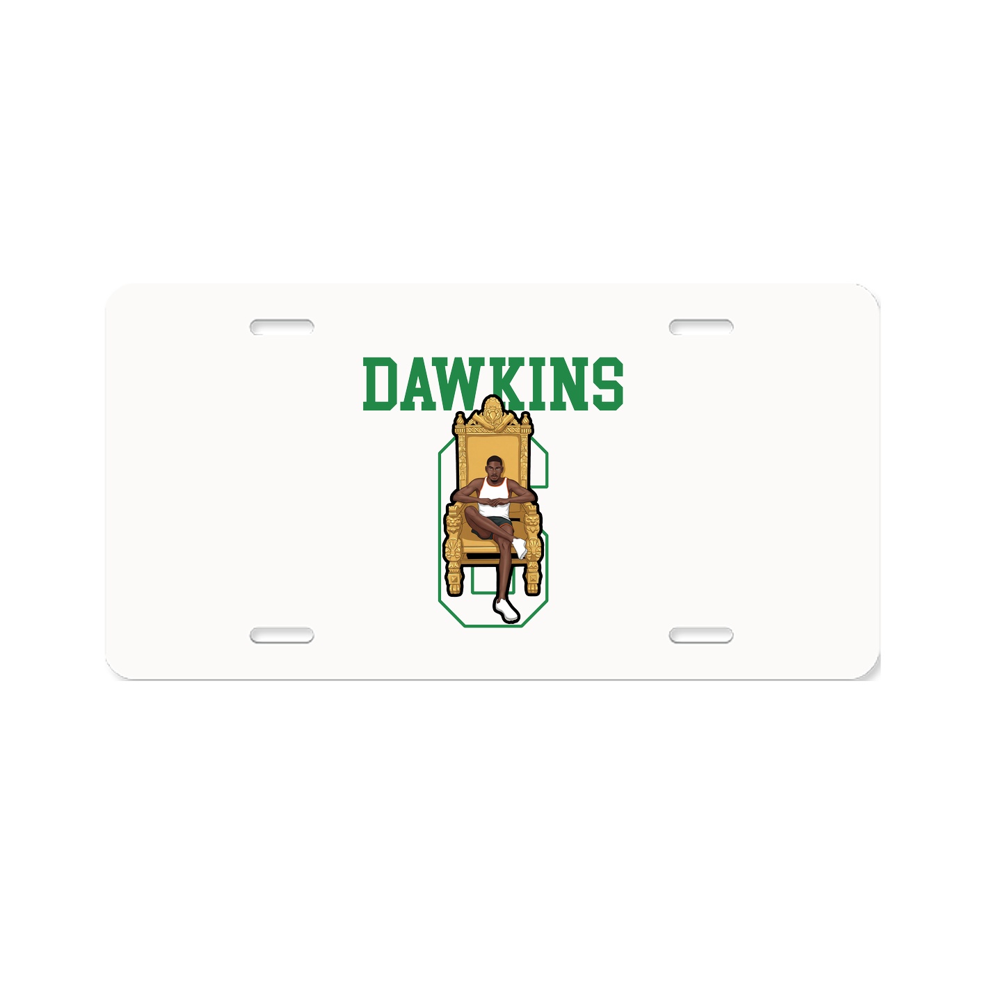 License Plate — Shirsey in Classic
