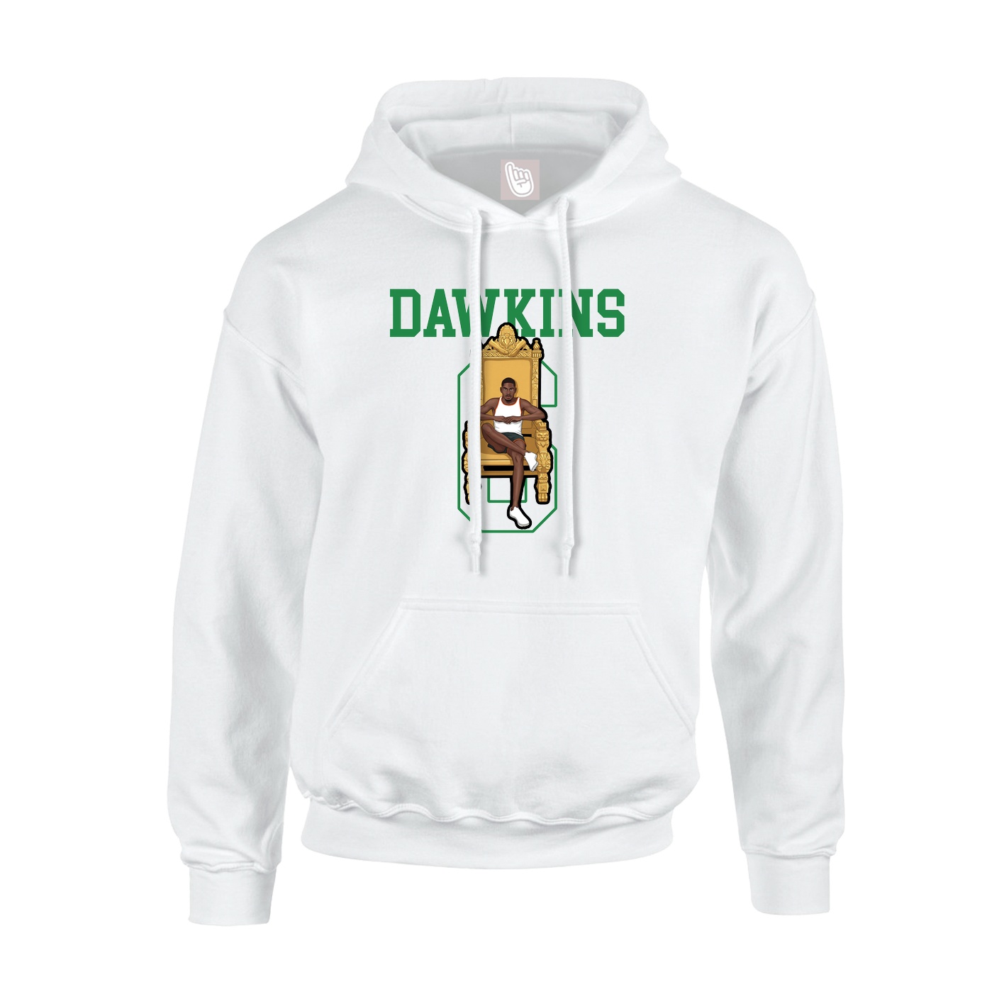 Youth Hoodie — Shirsey in White