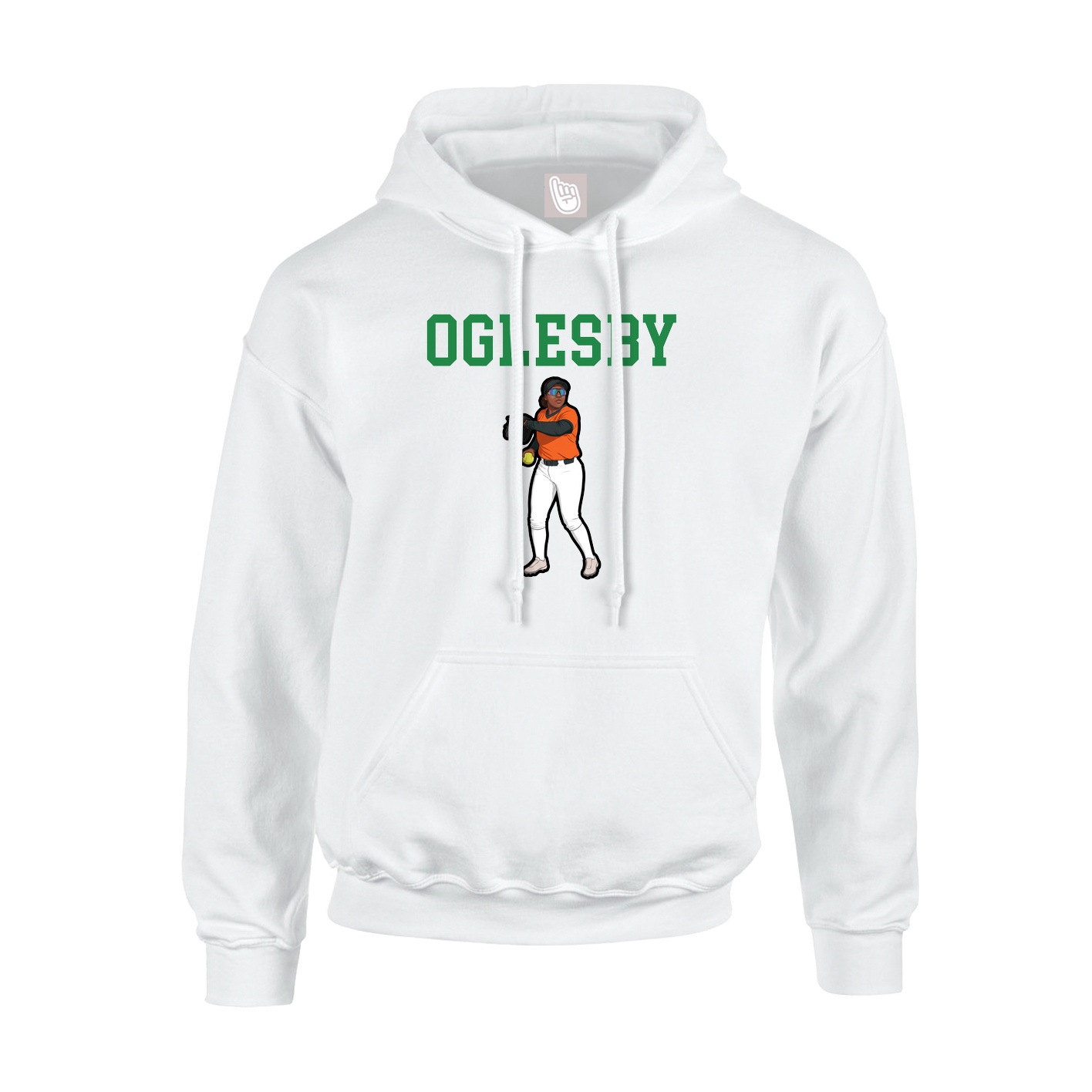 Youth Hoodie — Shirsey in White