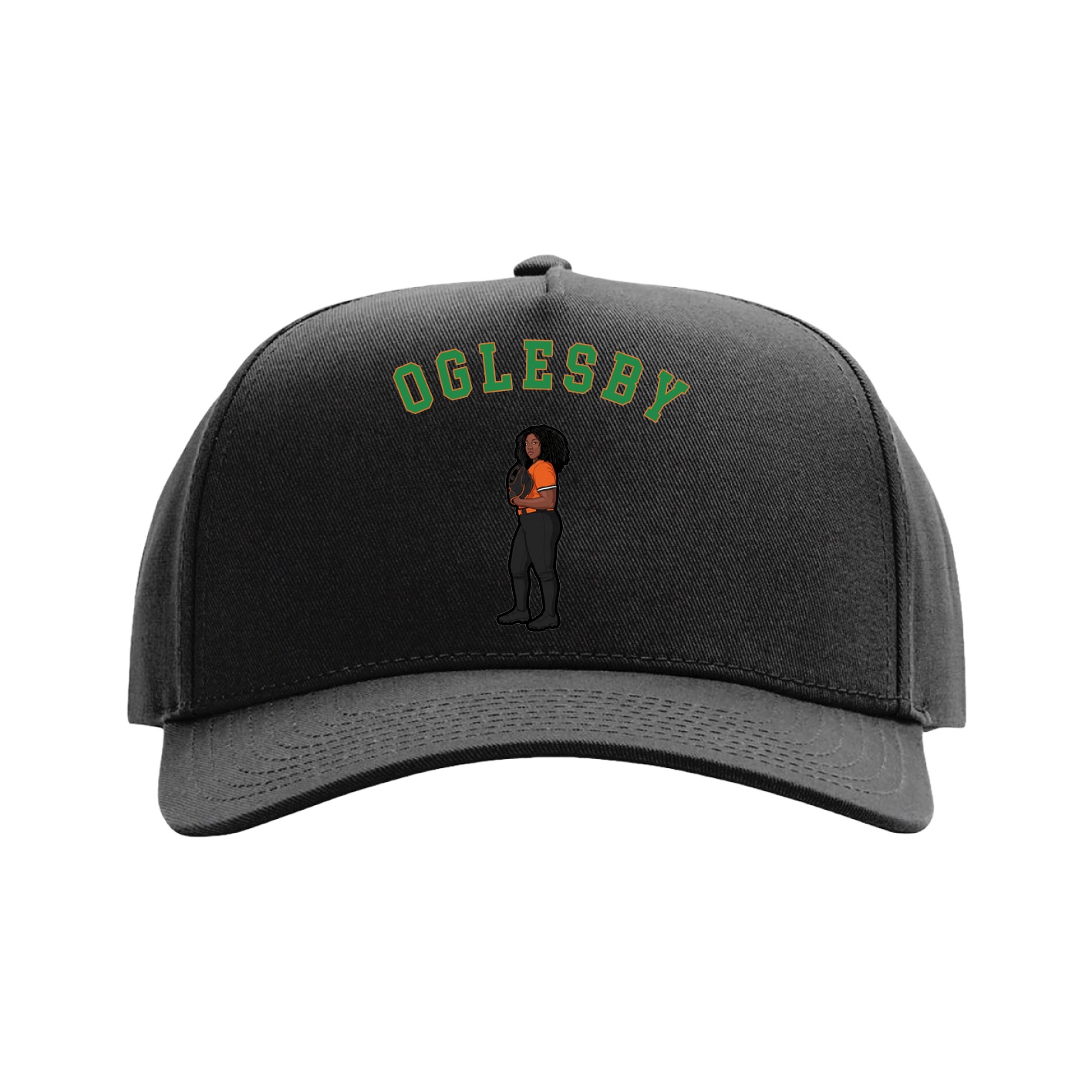 Full Fabric Five-Panel Champ Cap