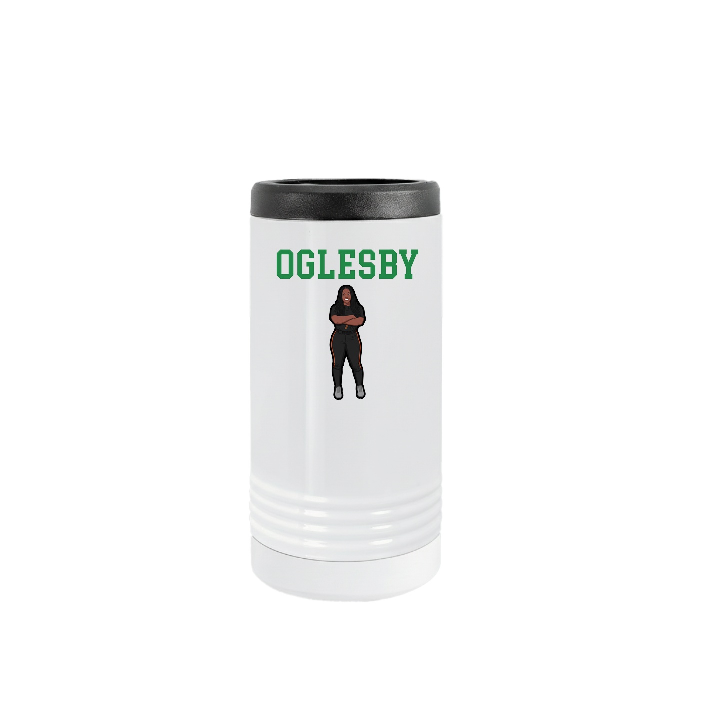 Slim Beverage Holder — Shirsey in White