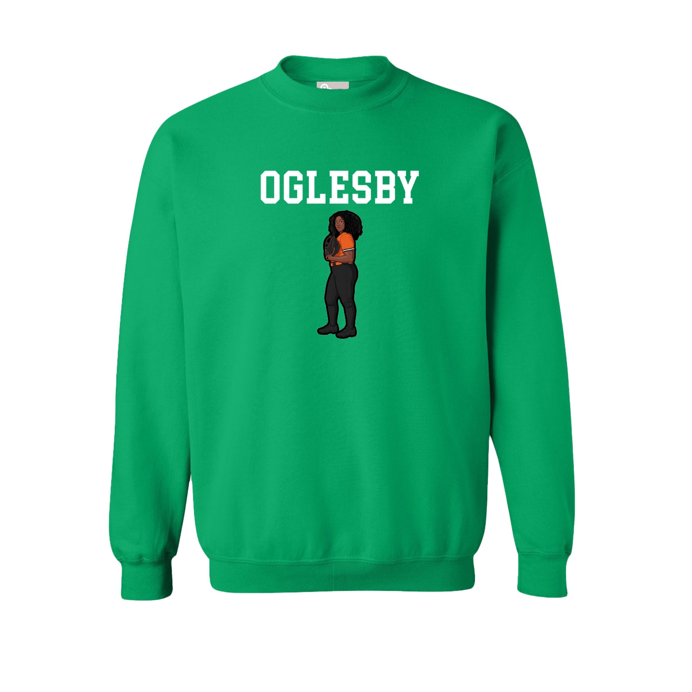 Fleece Crew — Shirsey in Green