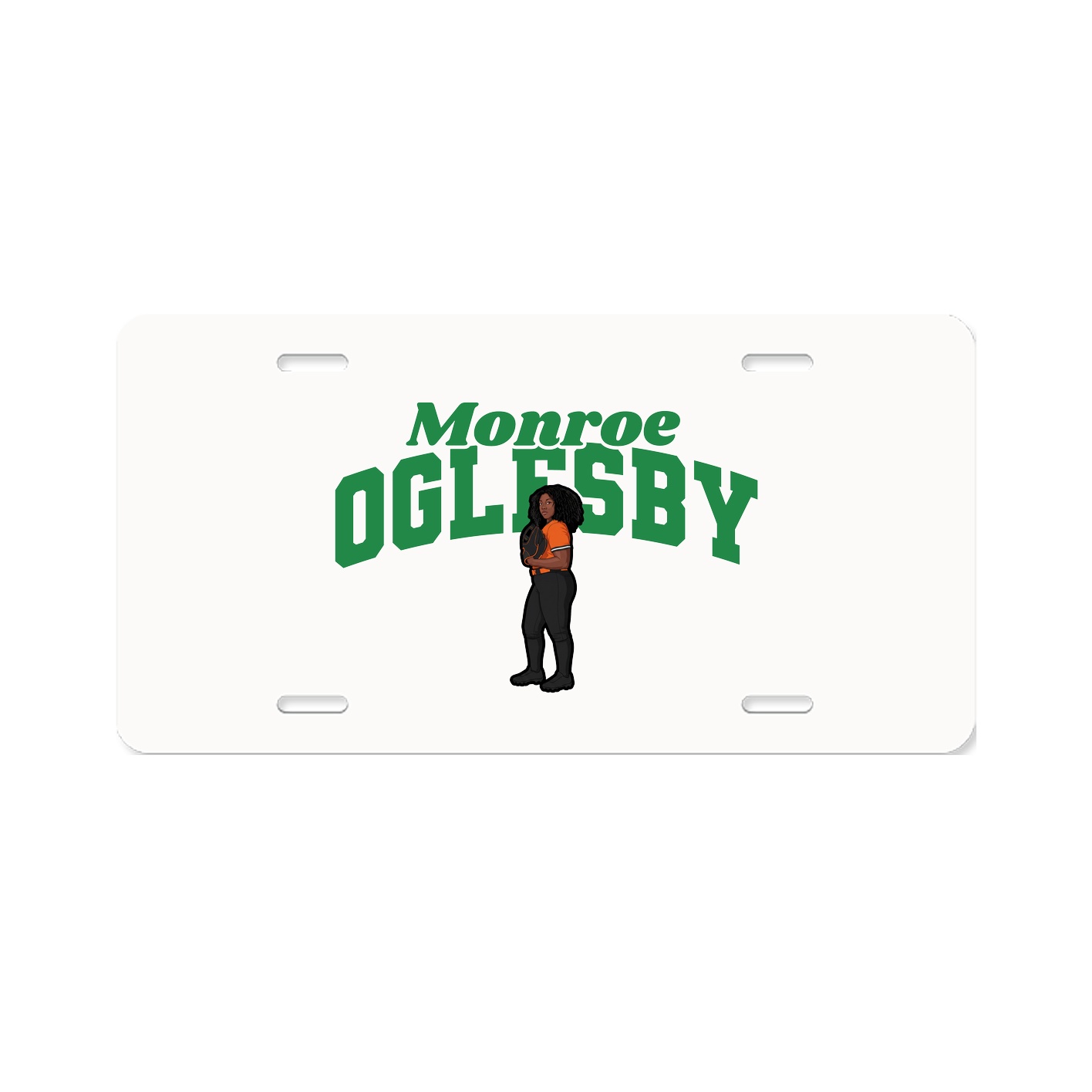 License Plate — Signature Arch in Classic
