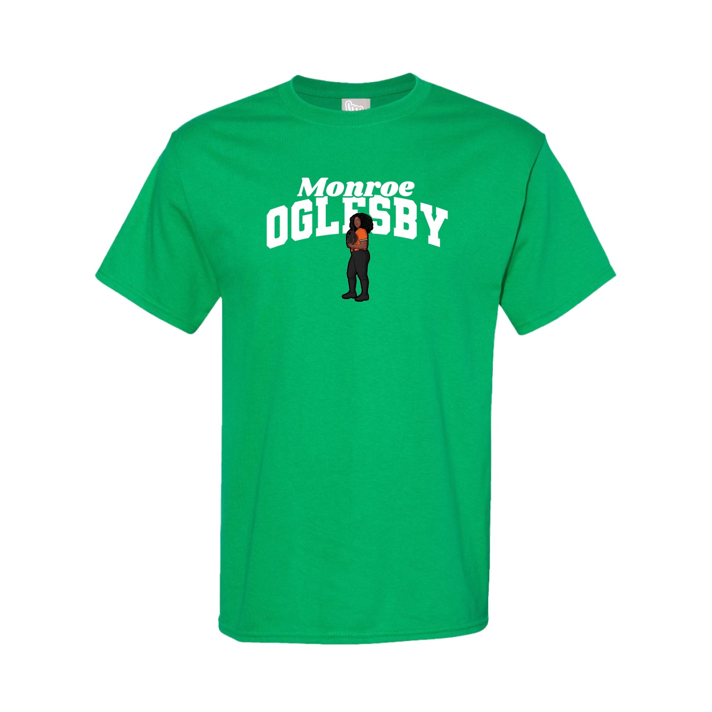 Youth Tee — Signature Arch in Green