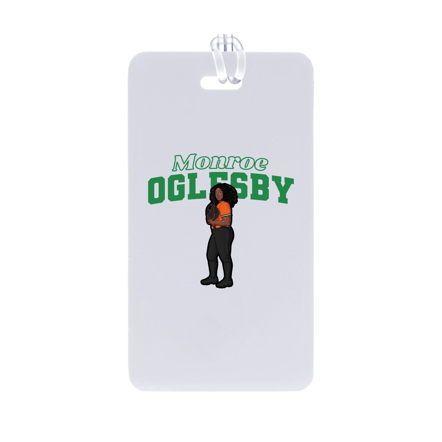 Bag Tag — Name Arch in Classic