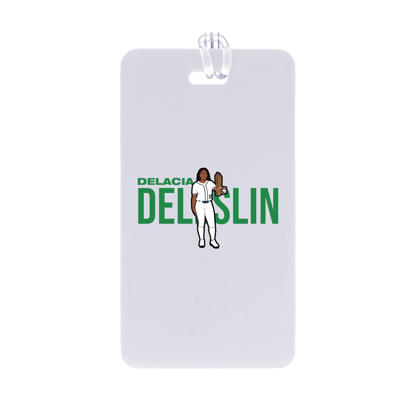 Bag Tag — Player Name in Classic