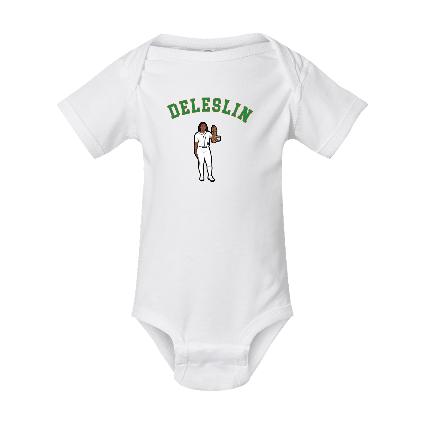 Baby Onesie — Shirsey Arch in White