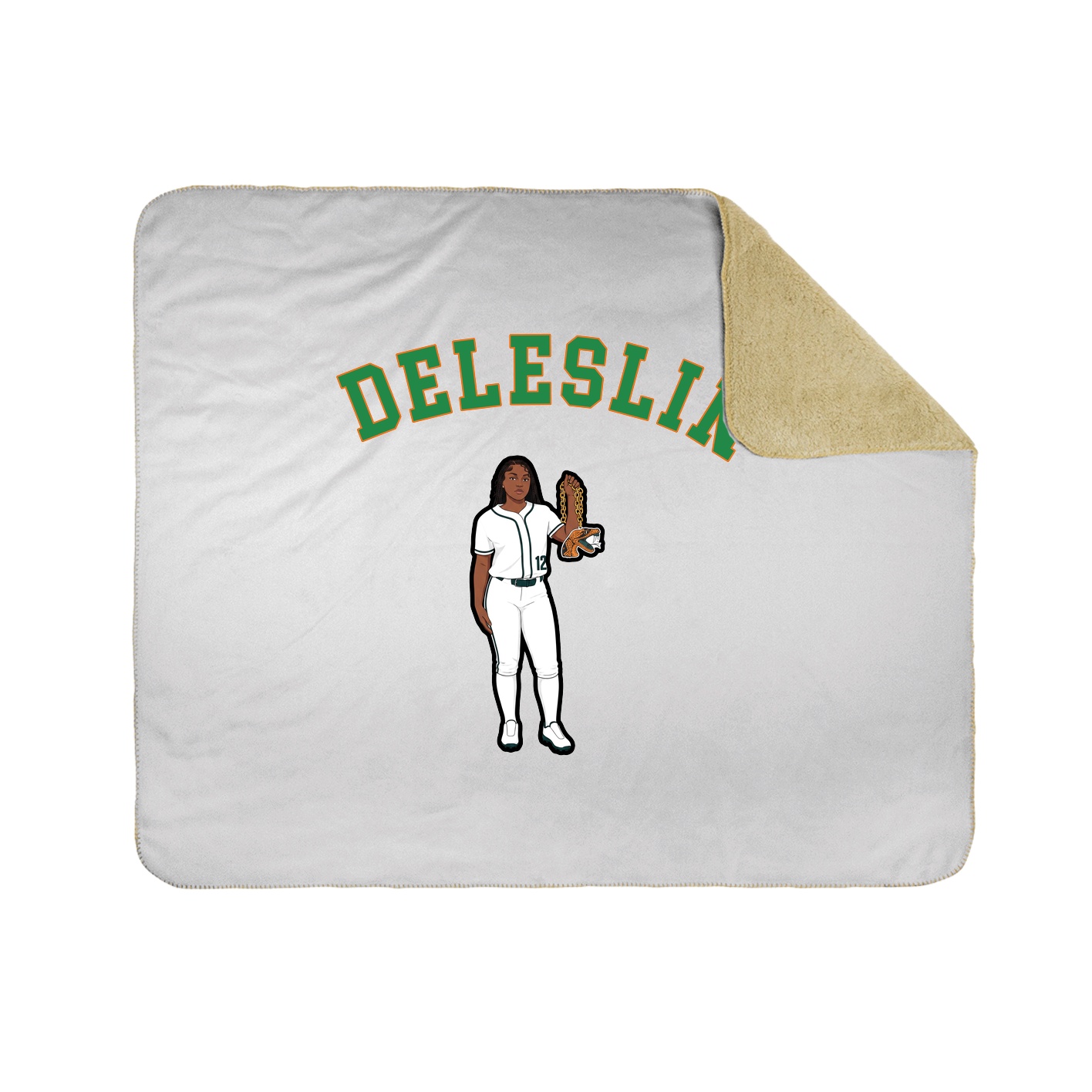Throw Blanket — Shirsey Arch in White