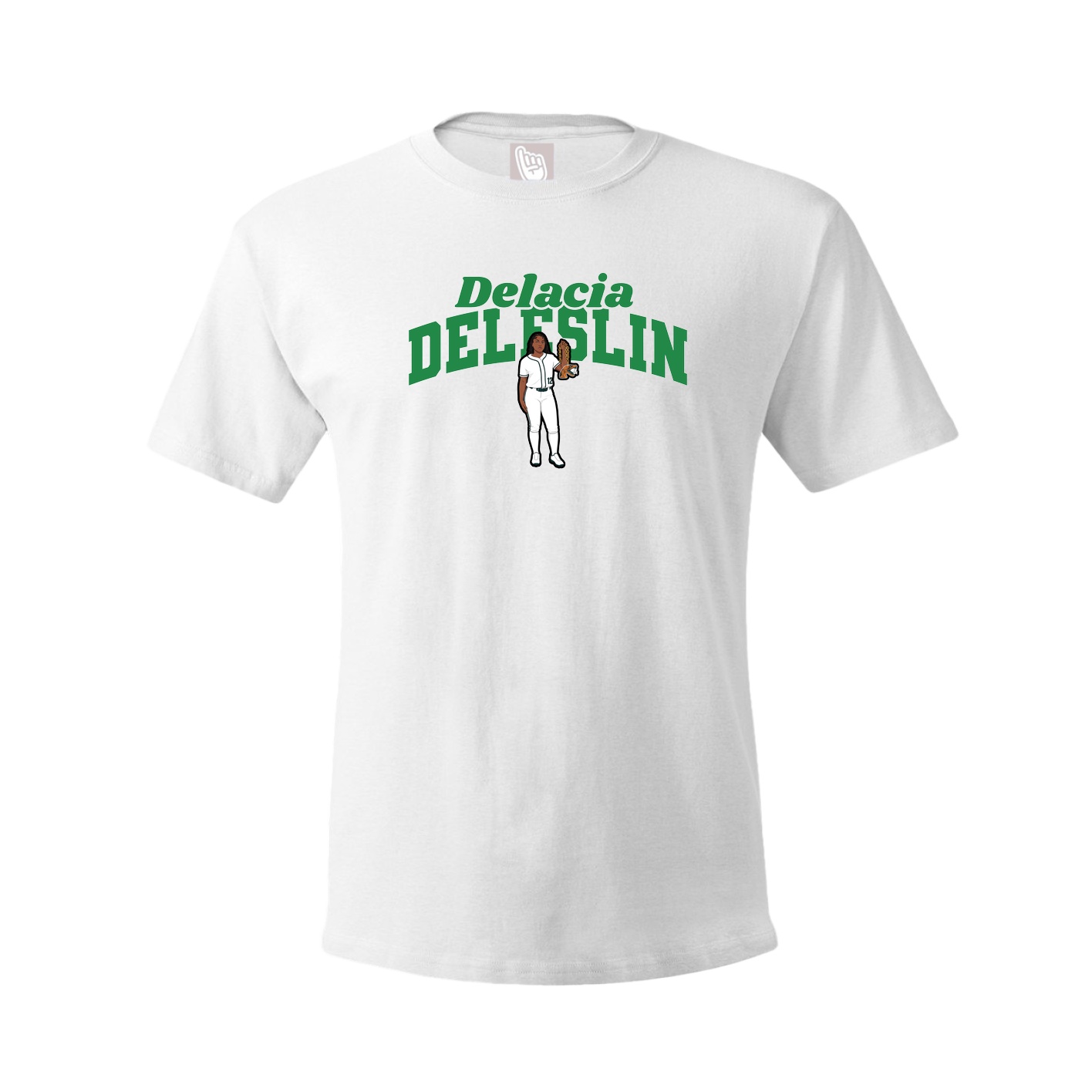 Youth Tee — Signature Arch in White