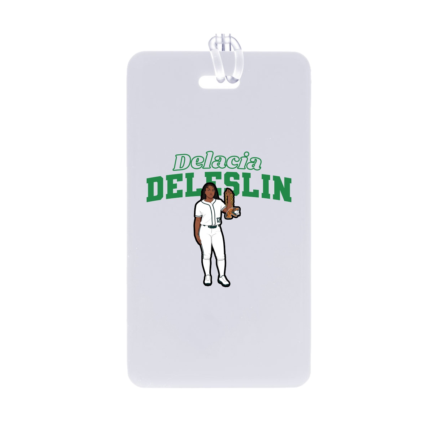 Bag Tag — Name Arch in Classic