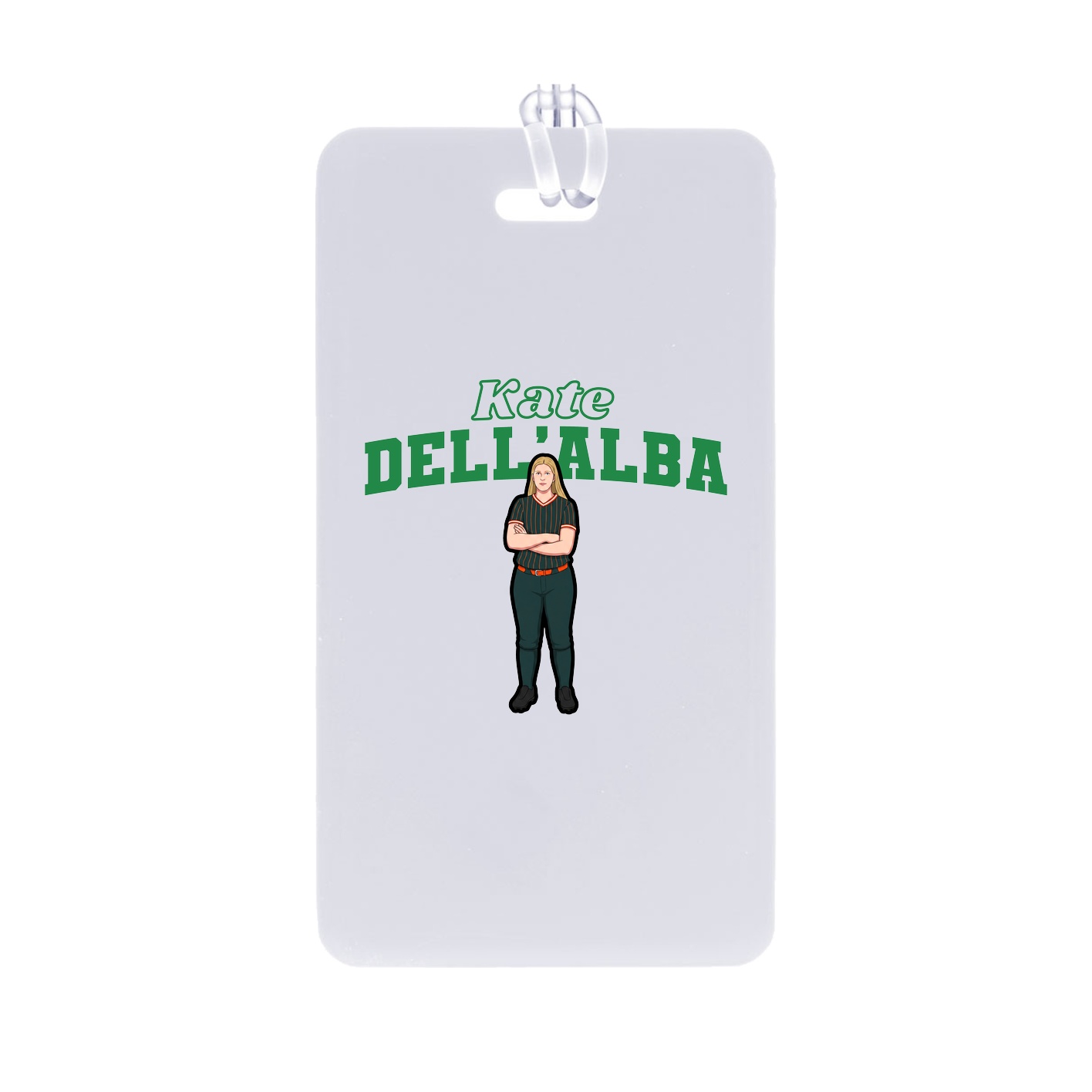 Bag Tag — Name Arch in Classic