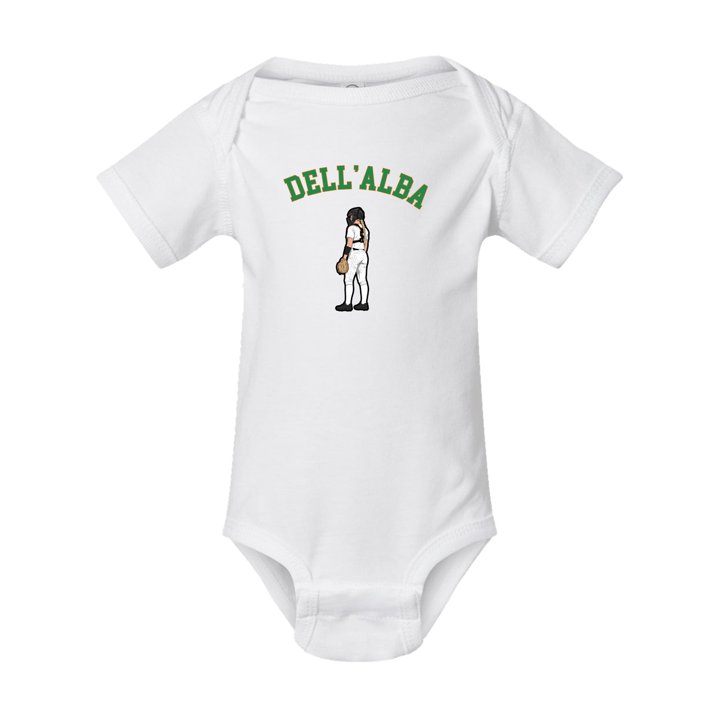 Baby Onesie — Shirsey Arch in White
