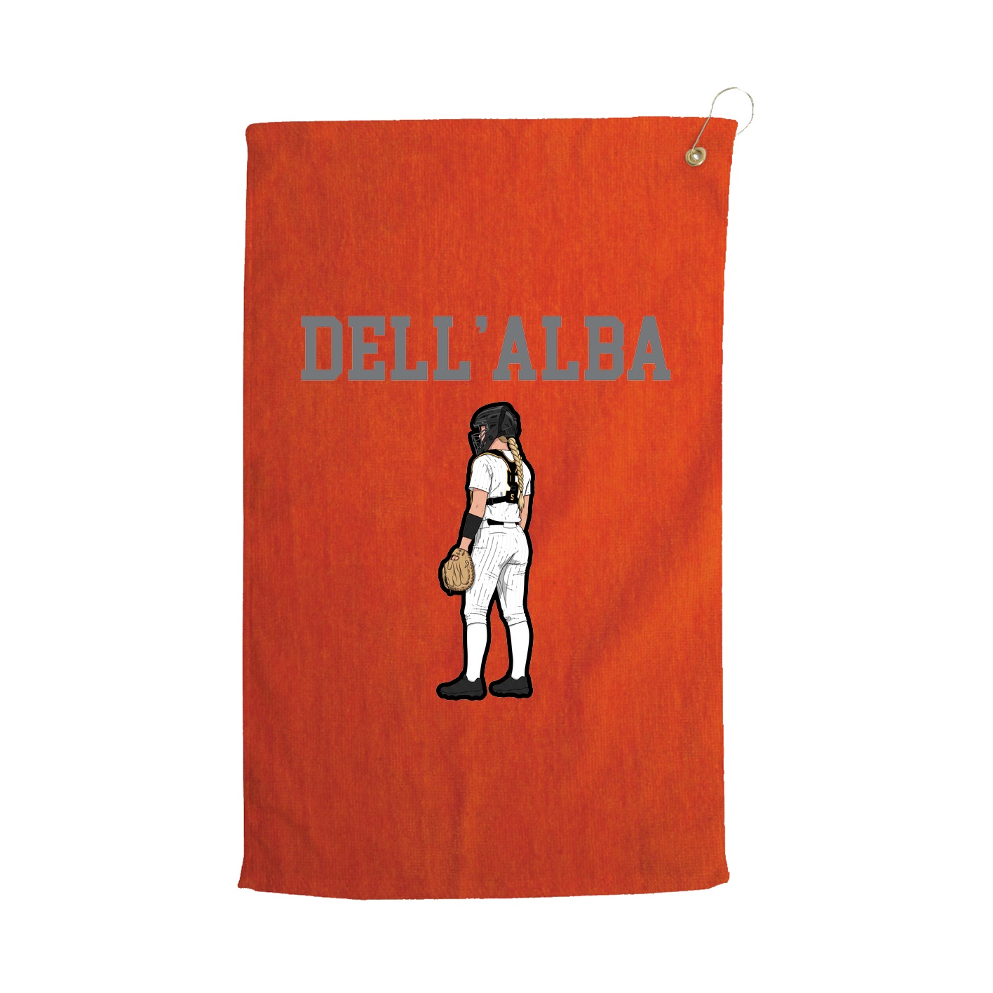 Golf Towel — Shirsey in Orange