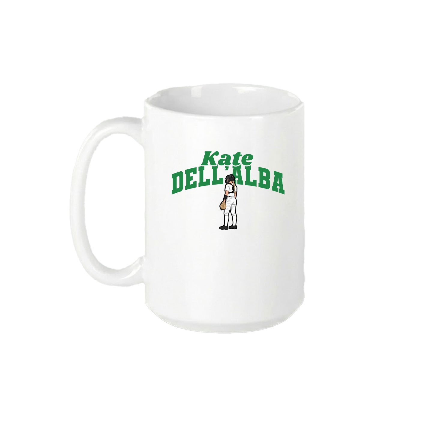 15oz Coffee Mug — Signature Arch in White
