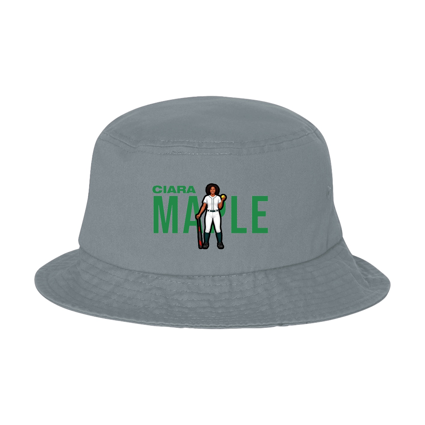 Bucket Cap — Player Name in Grey