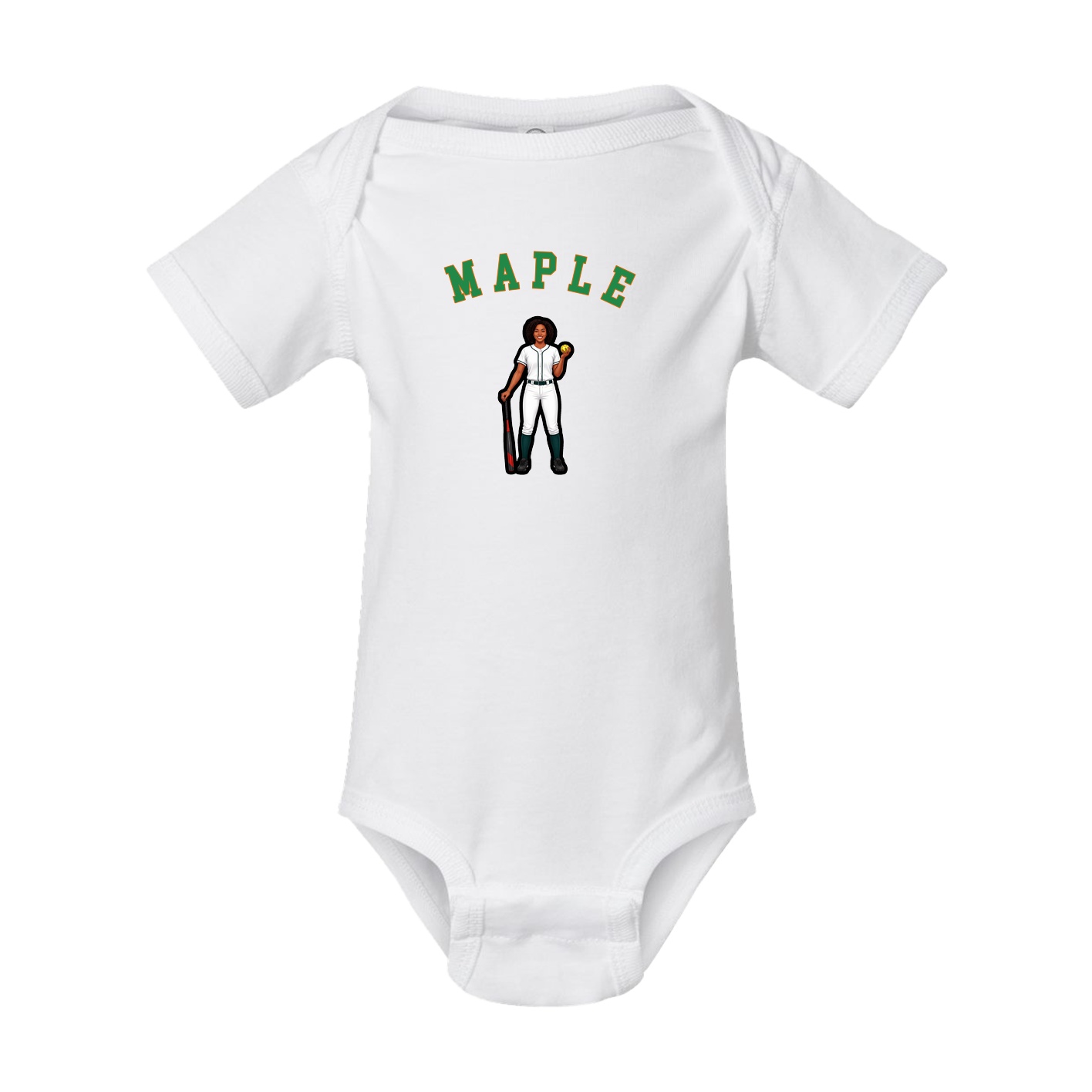 Baby Onesie — Shirsey Arch in White