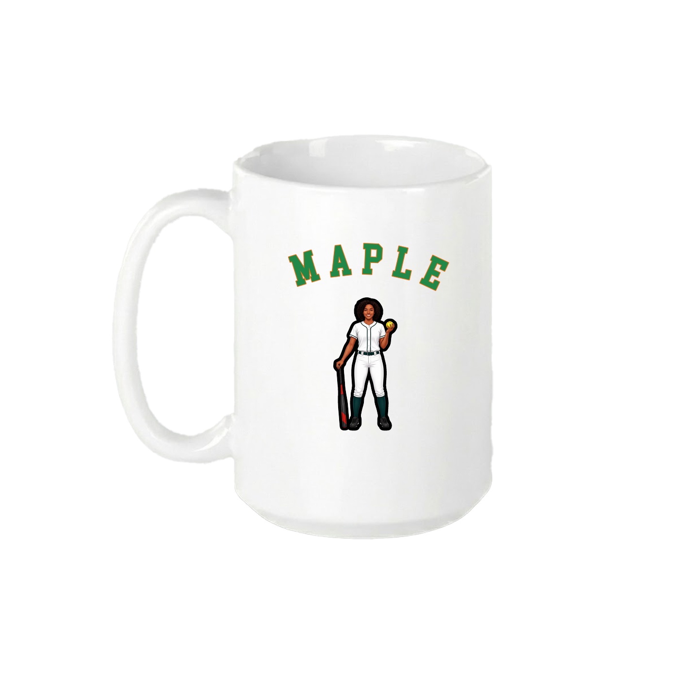15oz Coffee Mug — Shirsey Arch in White