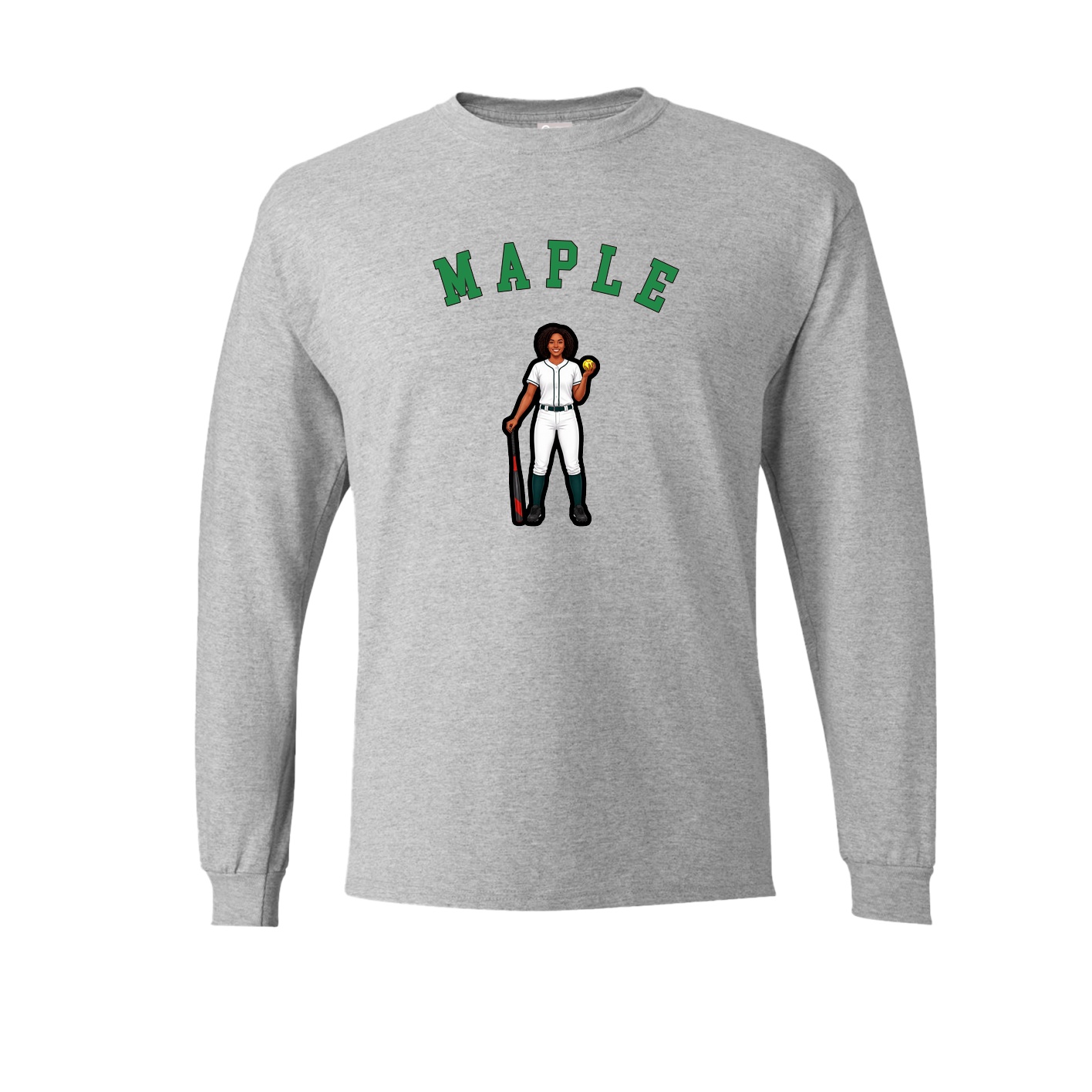 Long Sleeve Tee — Shirsey Arch in Grey
