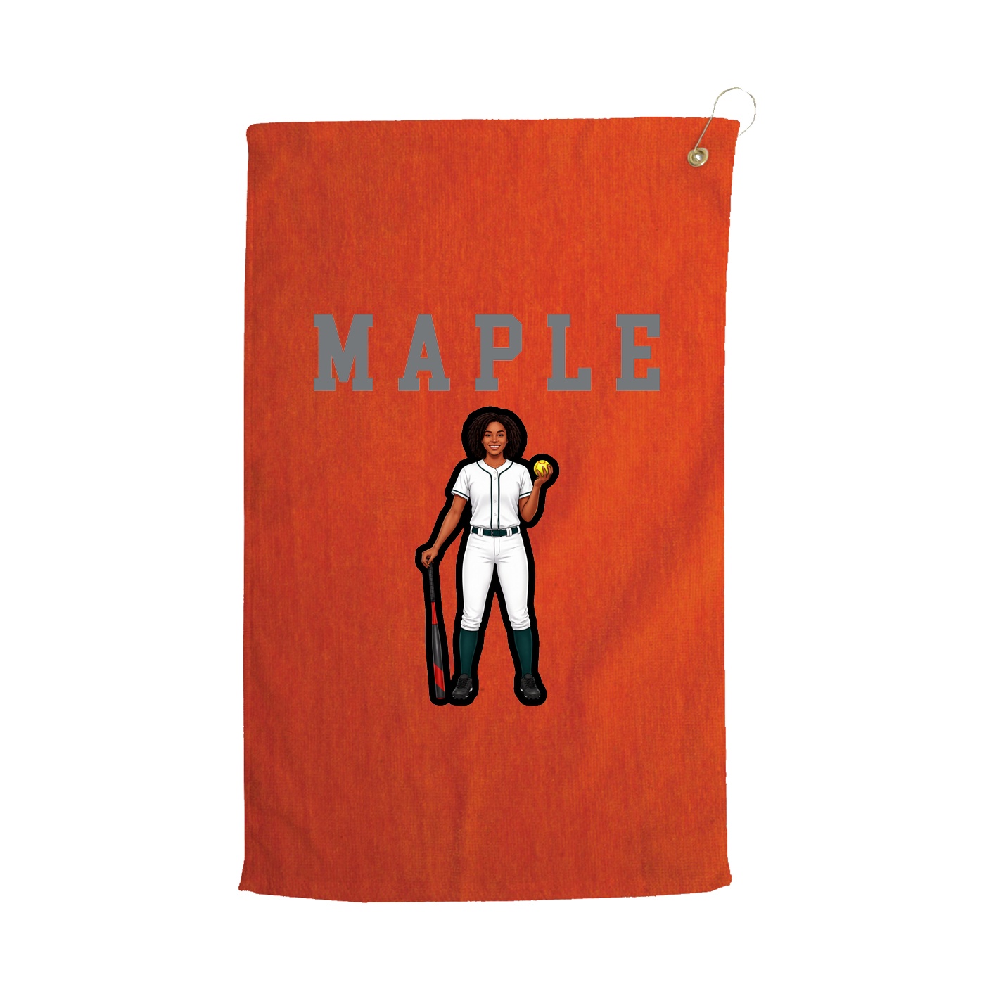 Golf Towel — Shirsey in Orange
