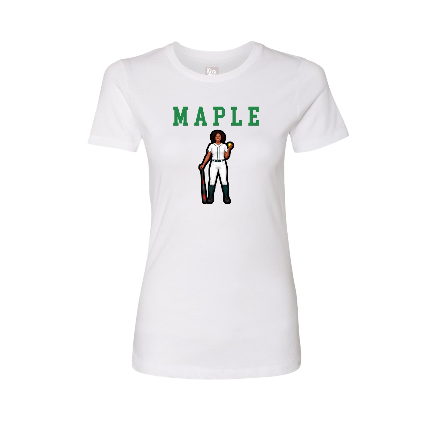 Fitted Women's Tee — Shirsey in White