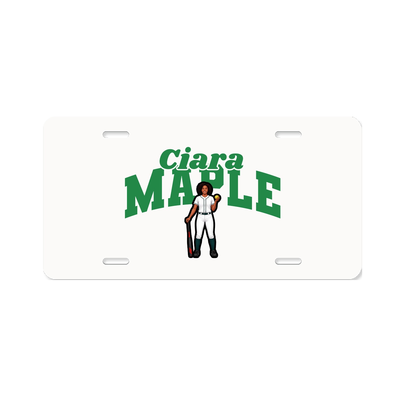 License Plate — Signature Arch in Classic