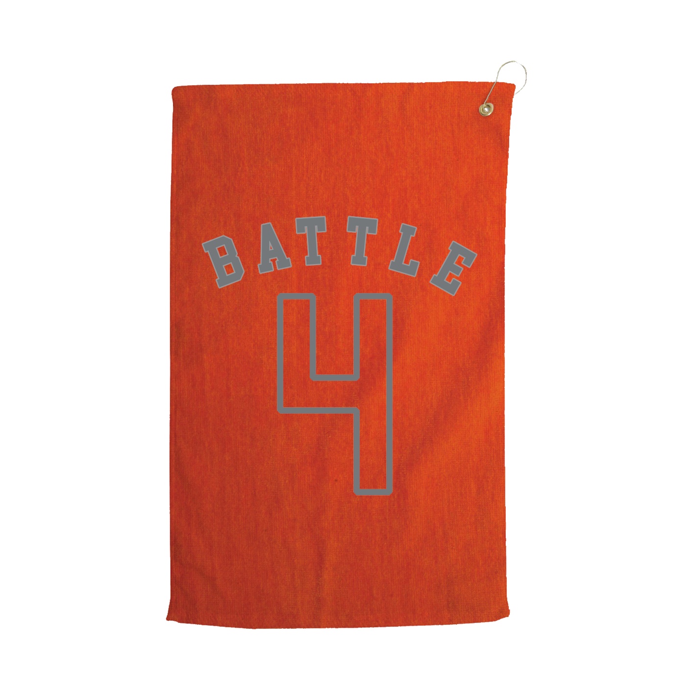 Golf Towel — Shirsey Arch in Orange