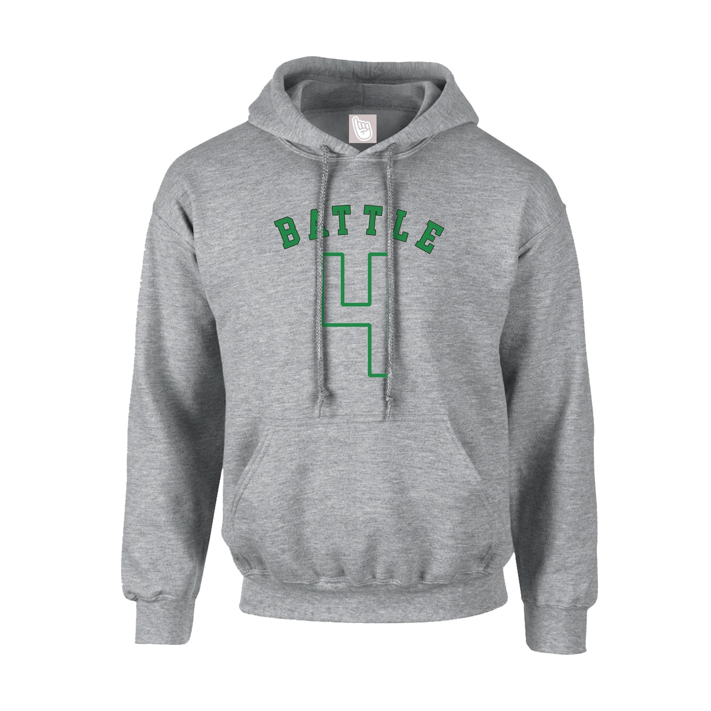 Youth Hoodie — Shirsey Arch in Grey
