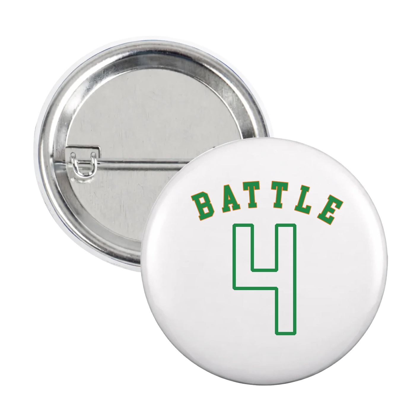 Game Day Button — Shirsey Arch in White