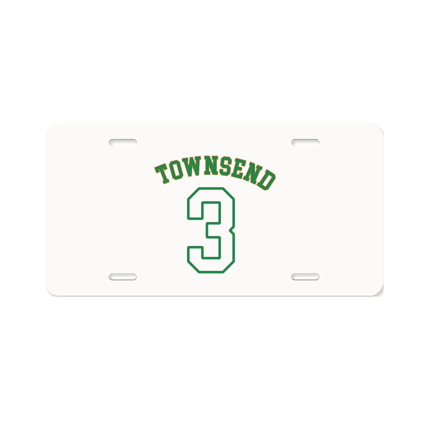 License Plate — Shirsey Arch in Classic