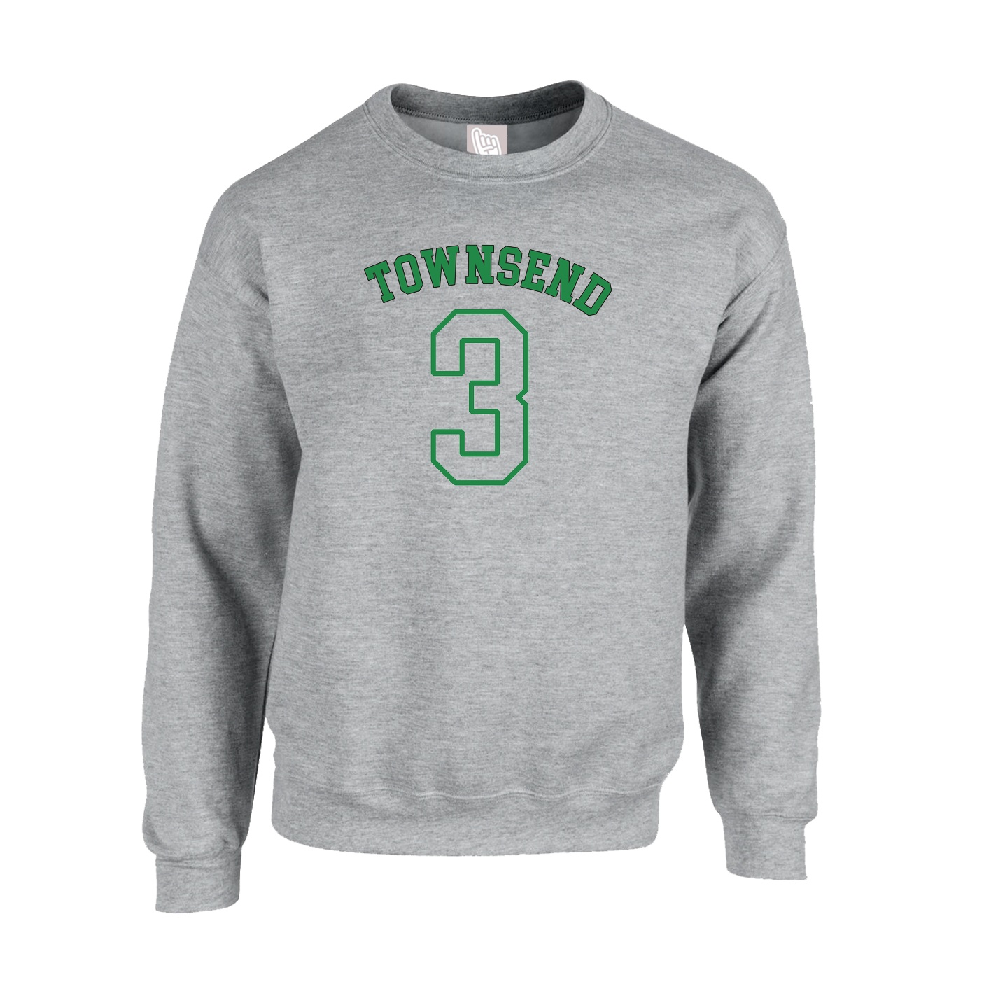 Fleece Crew — Shirsey Arch in Grey