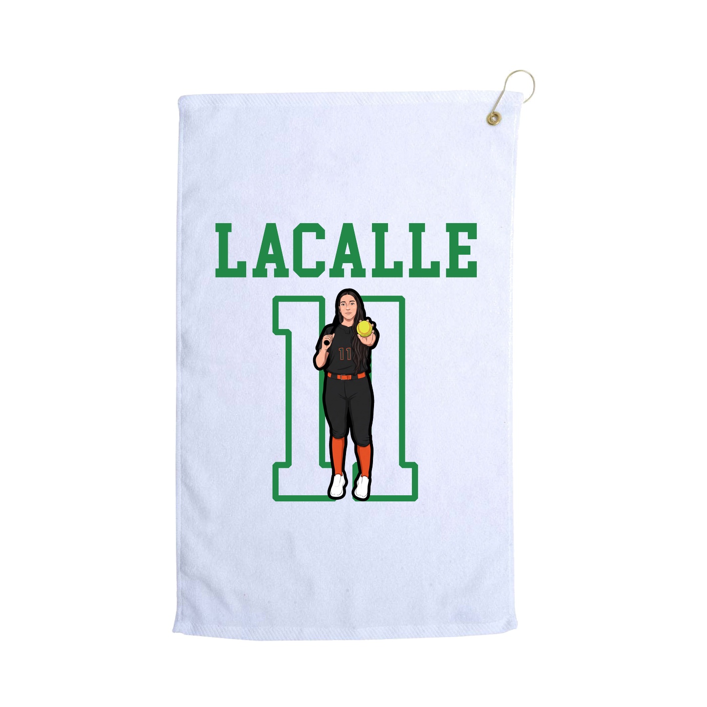 Golf Towel — Shirsey in White