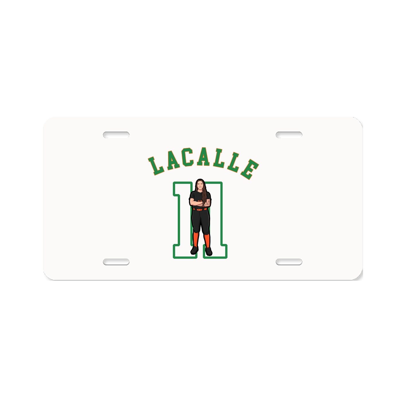 License Plate — Shirsey Arch in Classic