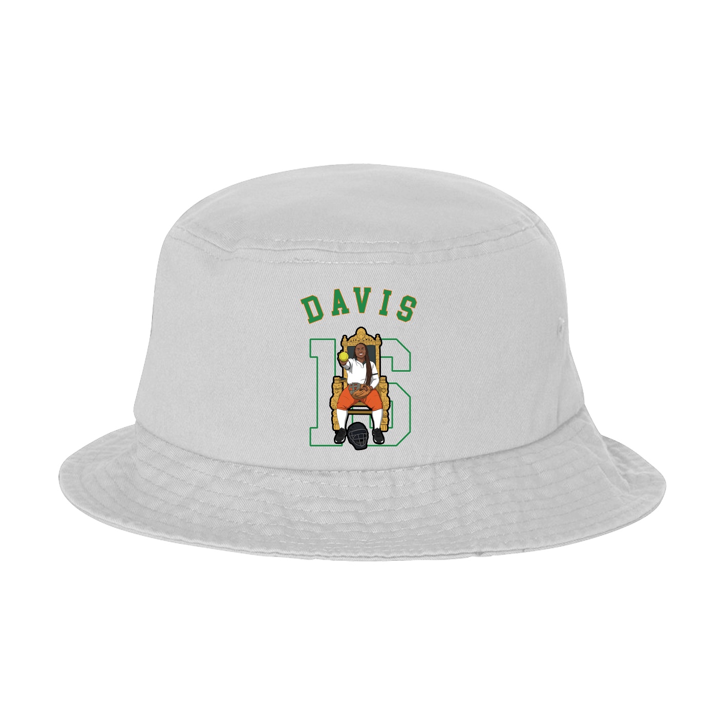 Bucket Cap — Shirsey Arch in White