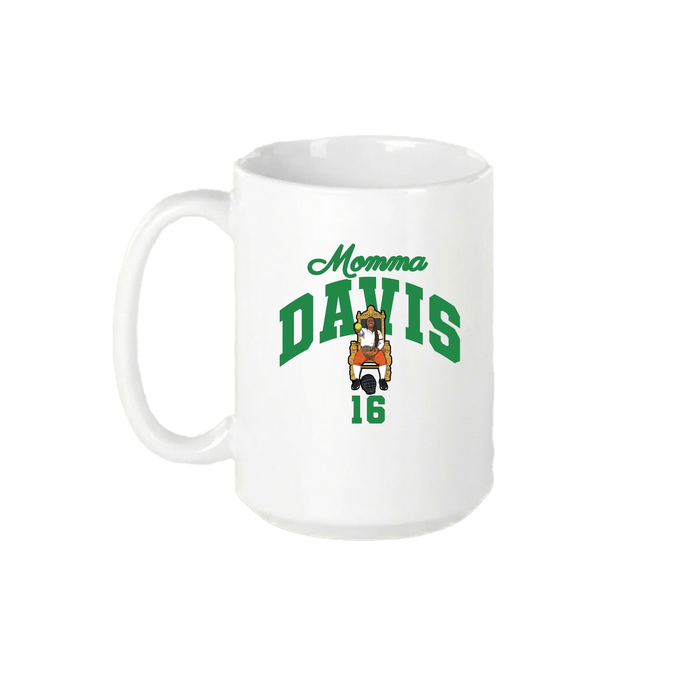 15oz Coffee Mug — Mothers Day Arch in White