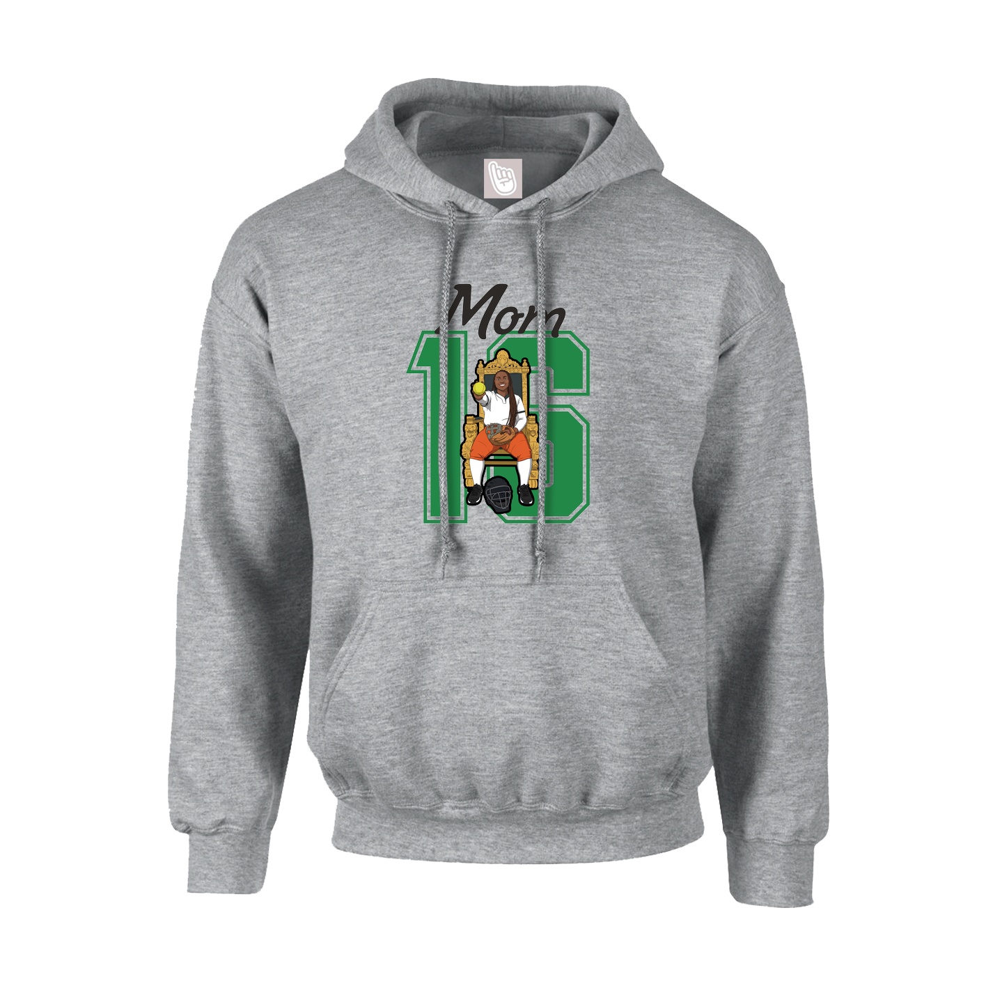 Youth Hoodie — Mothers Day Shirsey in Grey