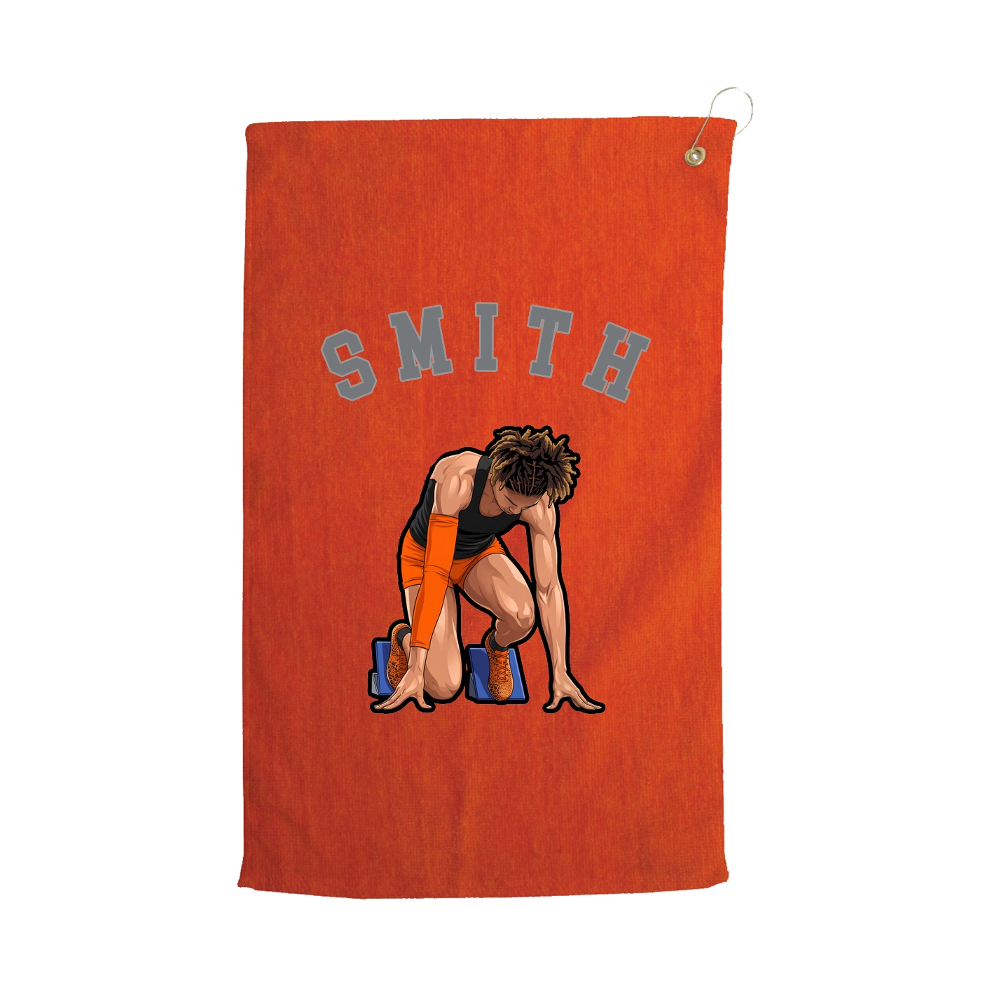 Golf Towel — Shirsey Arch in Orange