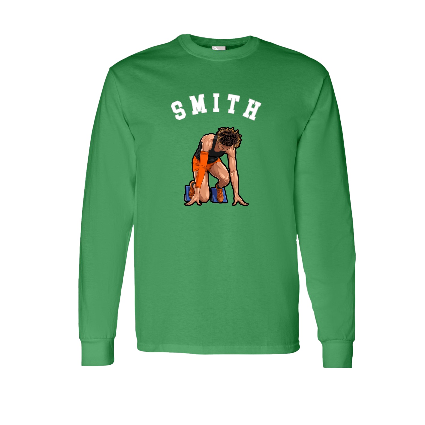 Long Sleeve Tee — Shirsey Arch in Green