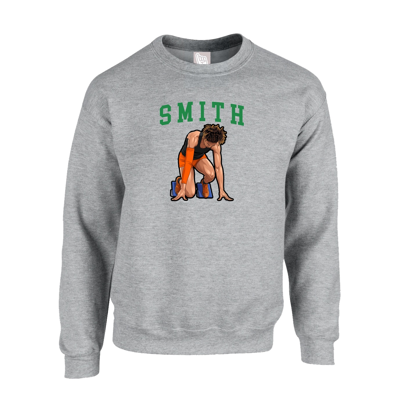 Fleece Crew — Shirsey in Grey