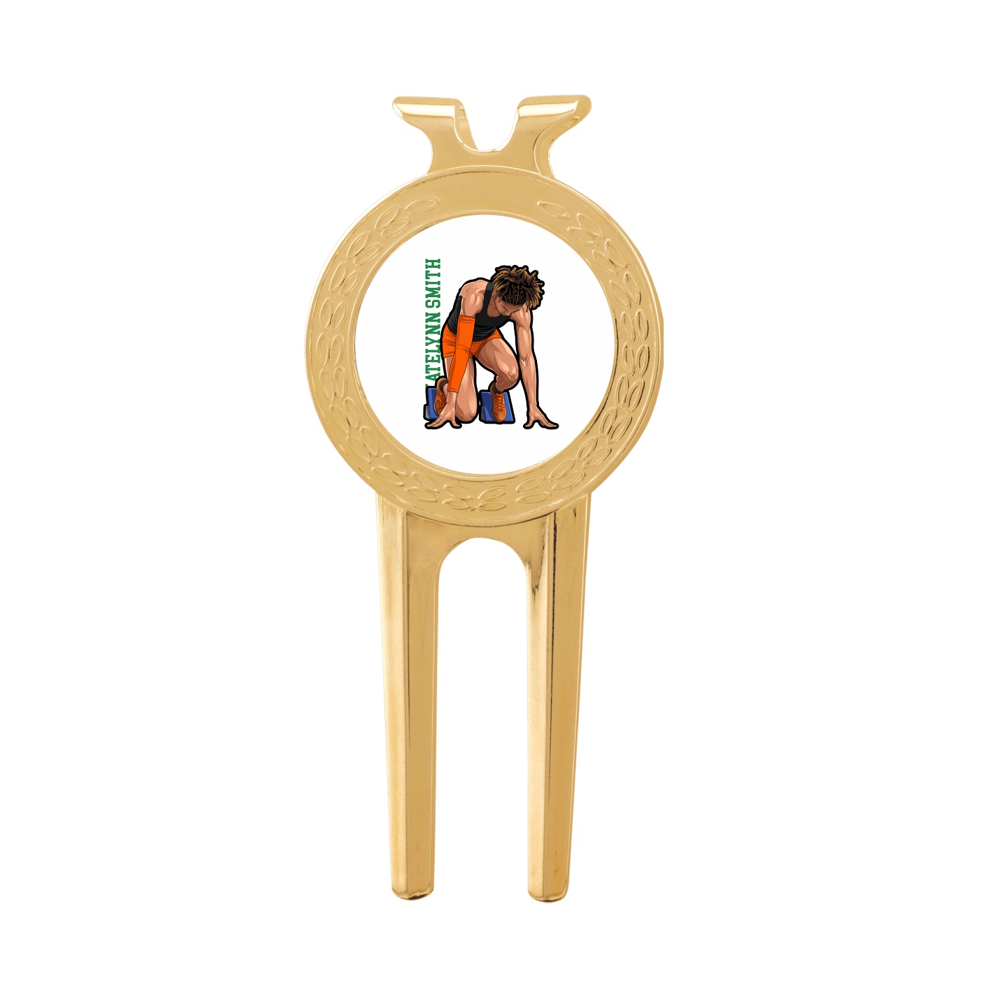 Divot Tool with Ball Marker — Name Vertical in Classic