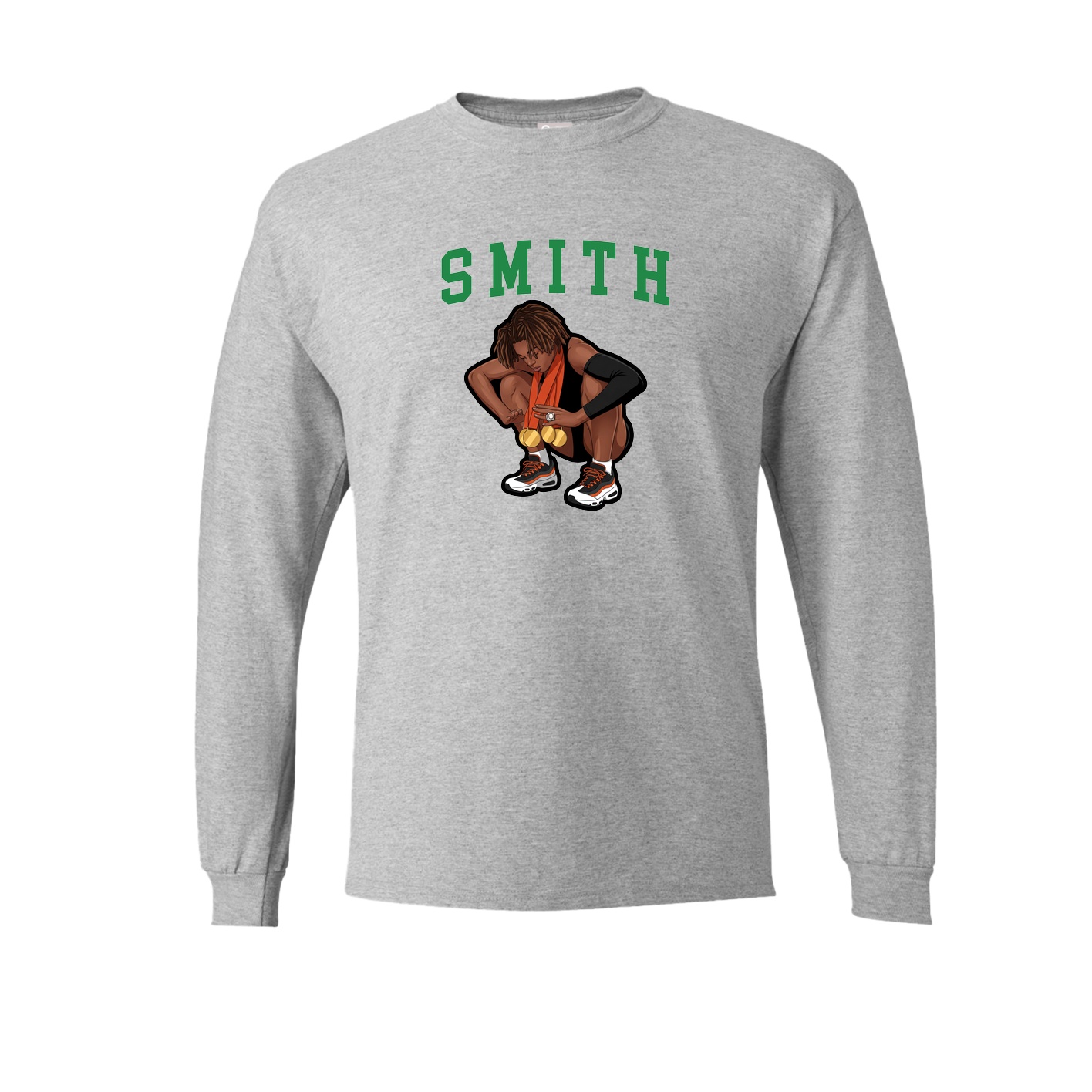 Long Sleeve Tee — Shirsey in Grey