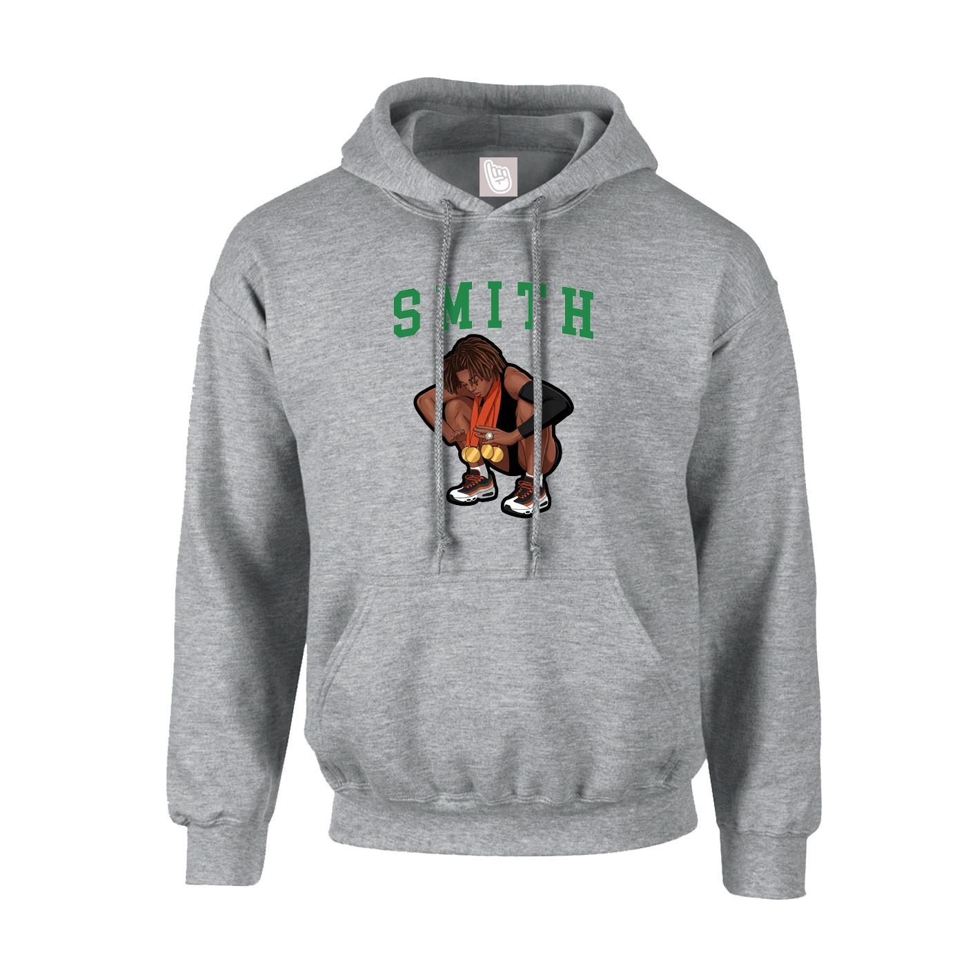 Youth Hoodie — Shirsey in Grey