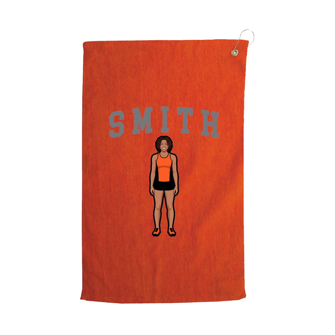 Golf Towel — Shirsey in Orange