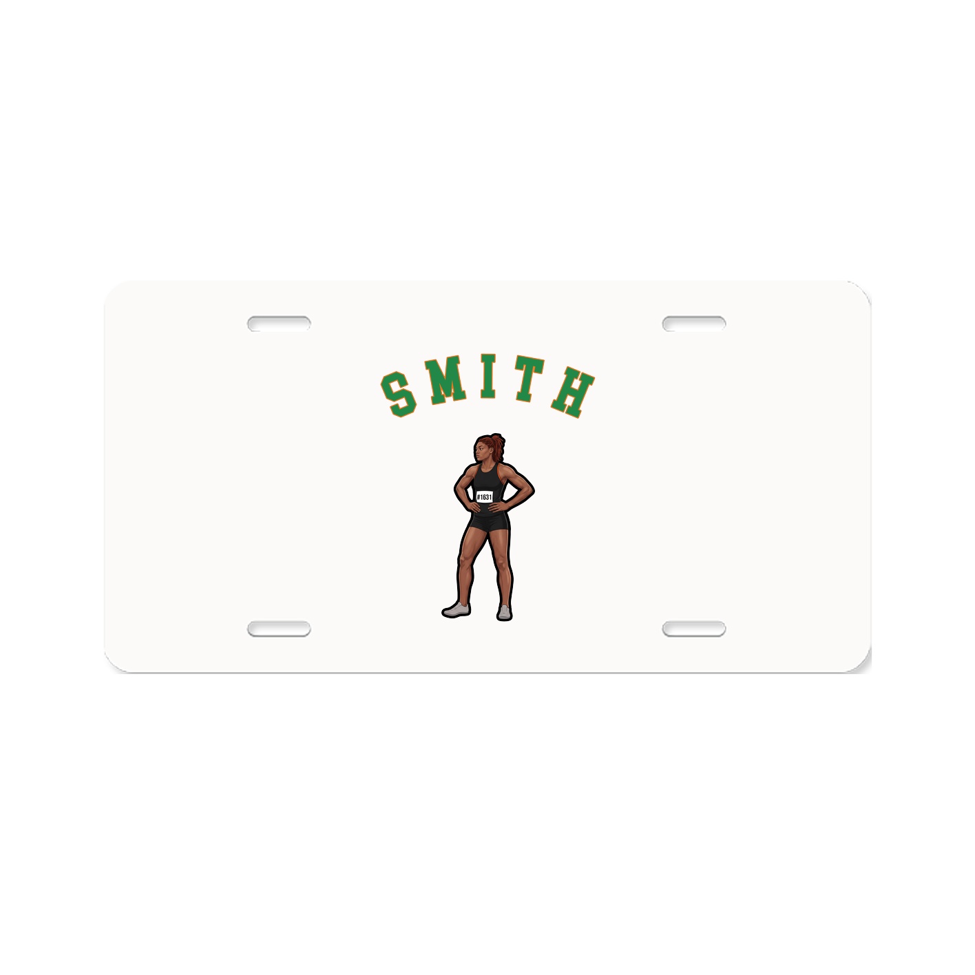 License Plate — Shirsey Arch in Classic