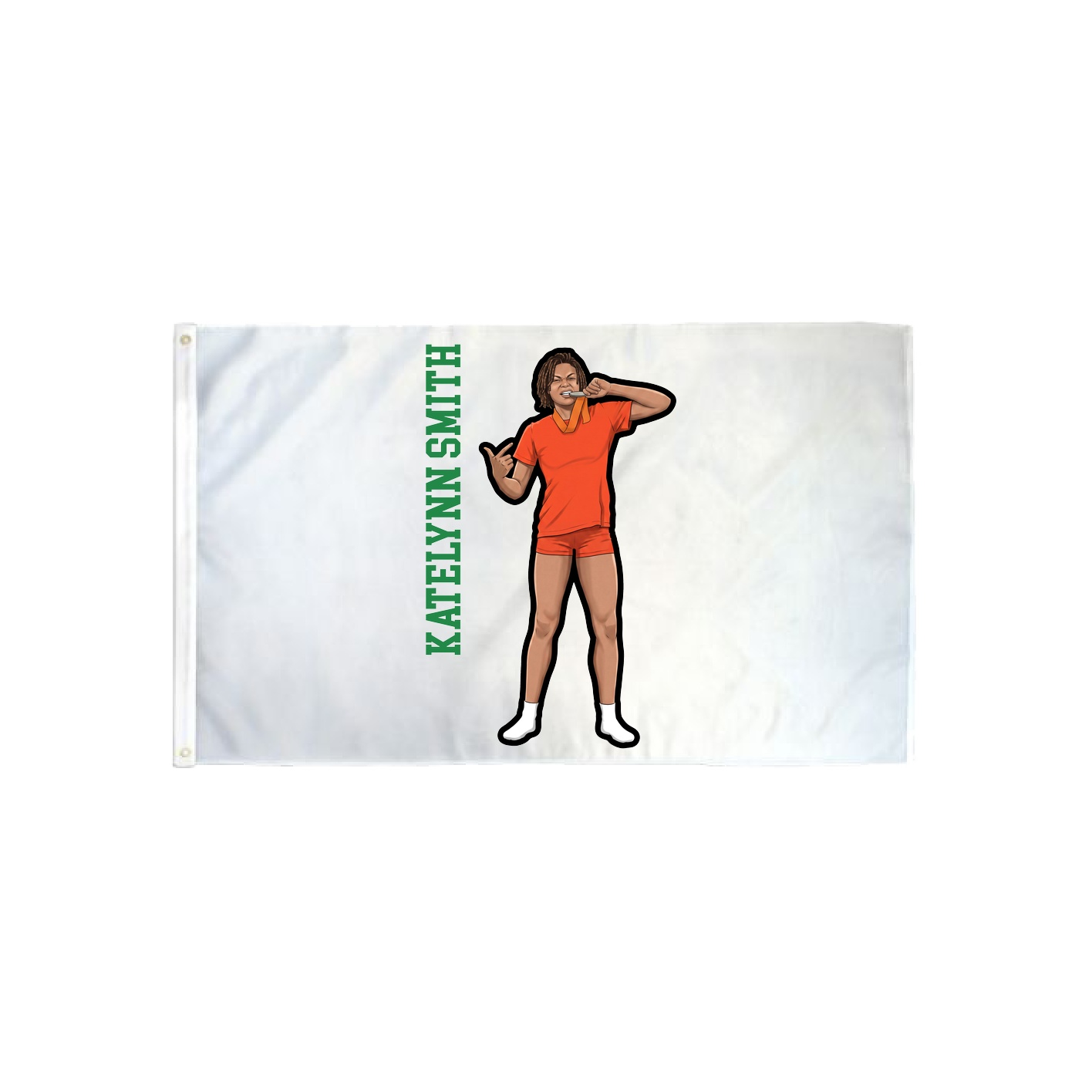 3x5 Flag — Name Vertical in Classic