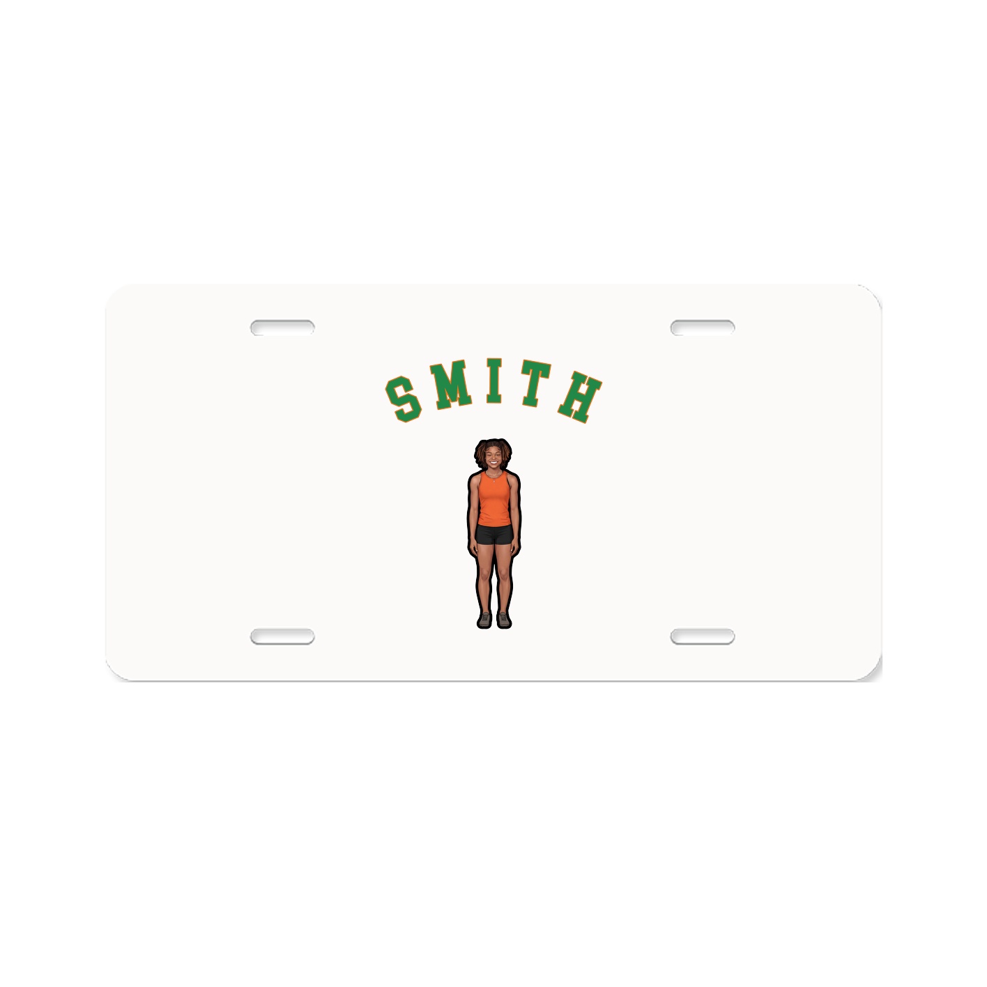 License Plate — Shirsey Arch in Classic