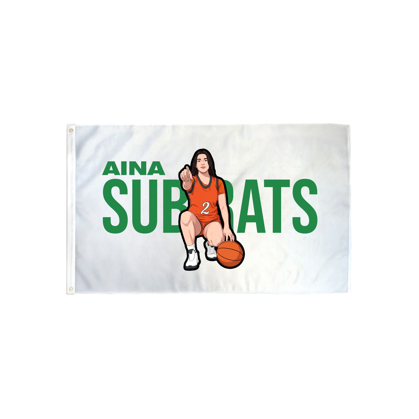 3x5 Flag — Player Name in Classic