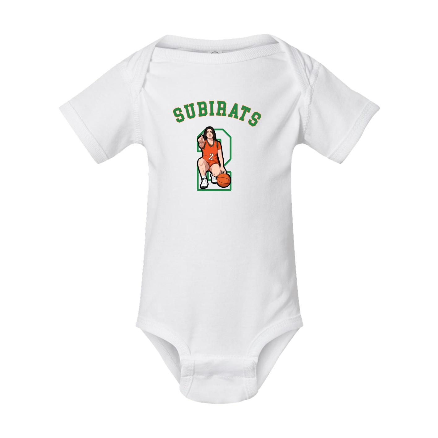 Baby Onesie — Shirsey Arch in White