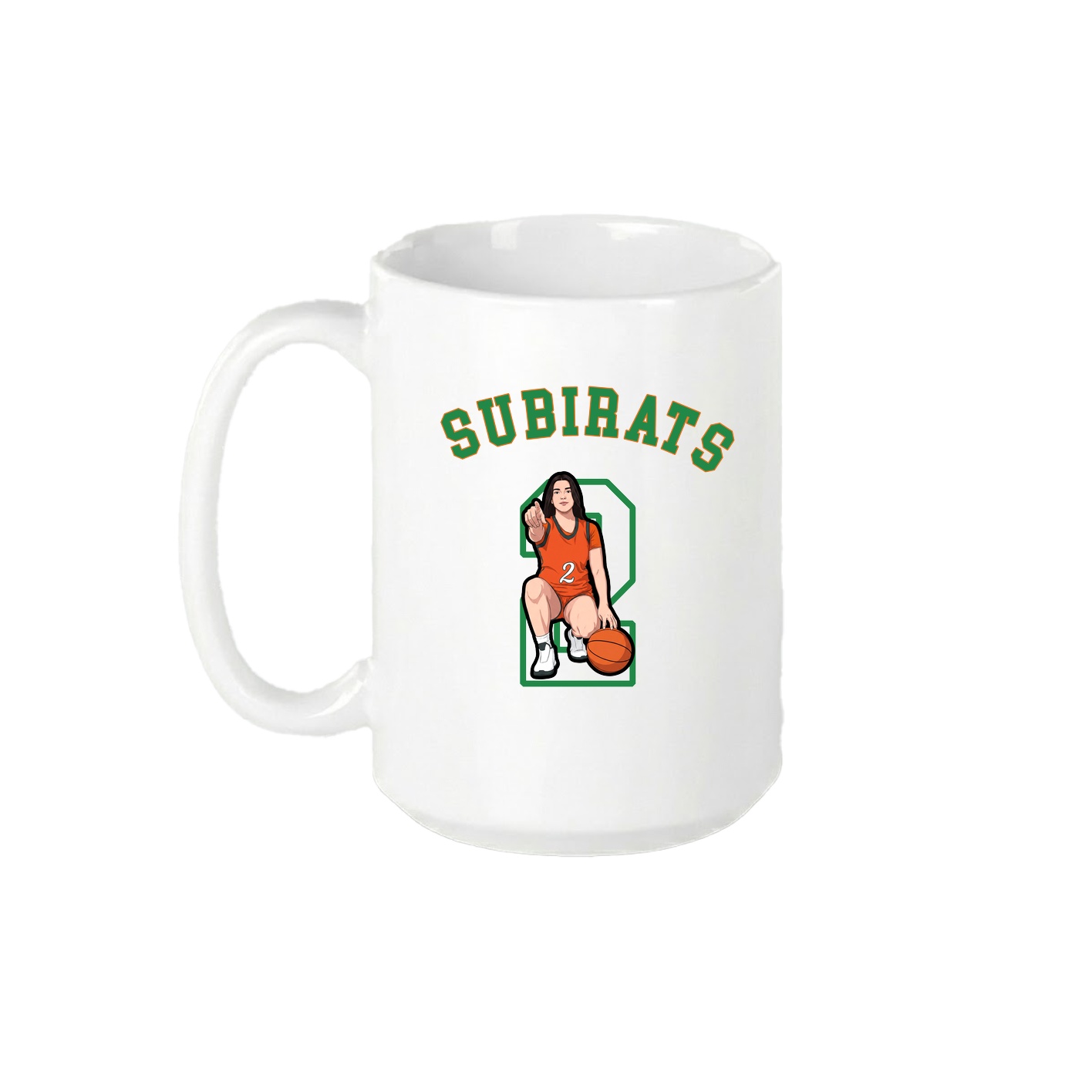 15oz Coffee Mug — Shirsey Arch in White