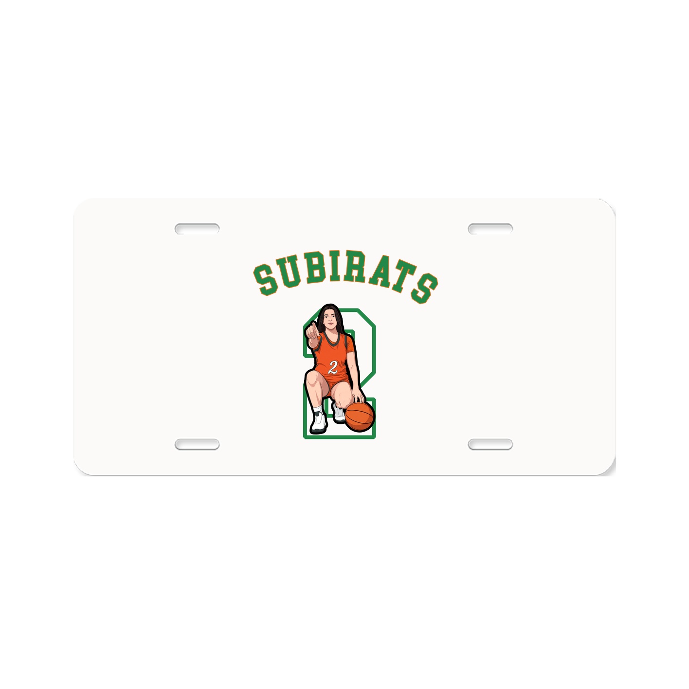 License Plate — Shirsey Arch in Classic